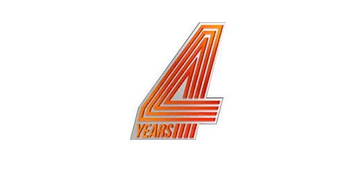 Sticker | 4 Years Metallic