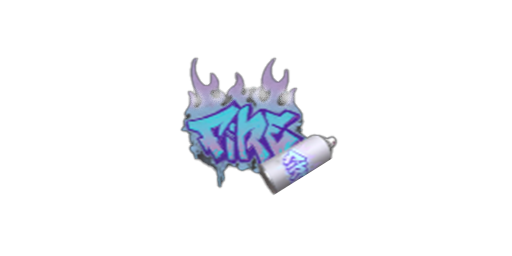 Graffiti | Blue Fire Packed