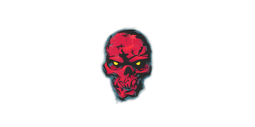 Graffiti | Crimson Skull Packed