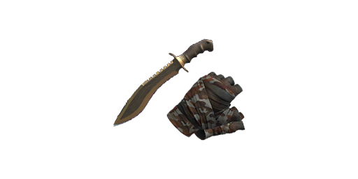 | Tan Camo + Gold Trim