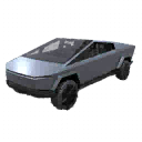 Cars | Tesla Cybertruck (Splendid-Silver)