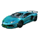 Cars | Lamborghini Aventador SVJ Blue