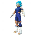 Clothes | Super Saiyan Blue Vegeta (Damaged) Character